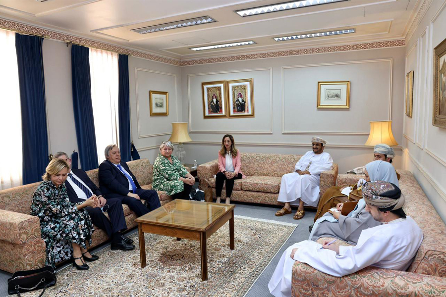 Foreign-Ministry-receives-delegation-Omani-French-Friendship-Group