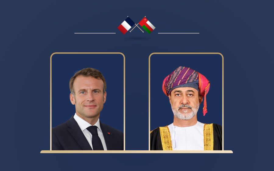 His Majesty receives phone call from French President