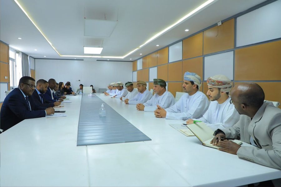 Head-of-Oman-Foreign-Ministry Legal Department-meets with-the-Ethiopian-Labour-Minister