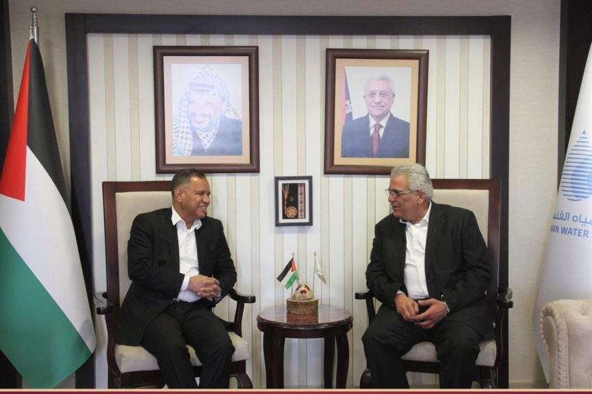 Palestine: Chargé meets with His Excellency Mazen Ghoneim, President of the Palestinian Water Authority