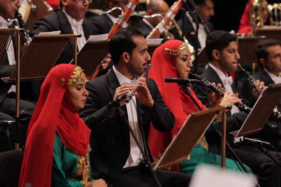 Qatar: The Royal Oman Symphony Orchestra participates in an artistic evening