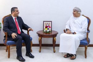 Administrative Undersecretary receives the Syrian Ambassador