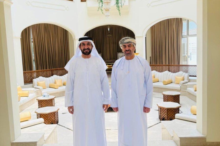 UAE: The Ambassador of the Sultanate of Oman meets with a member of the Federal National Council and Chairman of the Parliamentary Friendship Committee between the UAE and the Gulf Cooperation Council countries