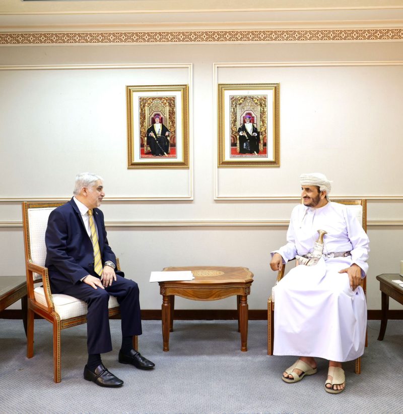 Sheikh Undersecretary of the Foreign Ministry meets Assistant Undersecretary of the Ministry of Foreign Affairs of Pakistan