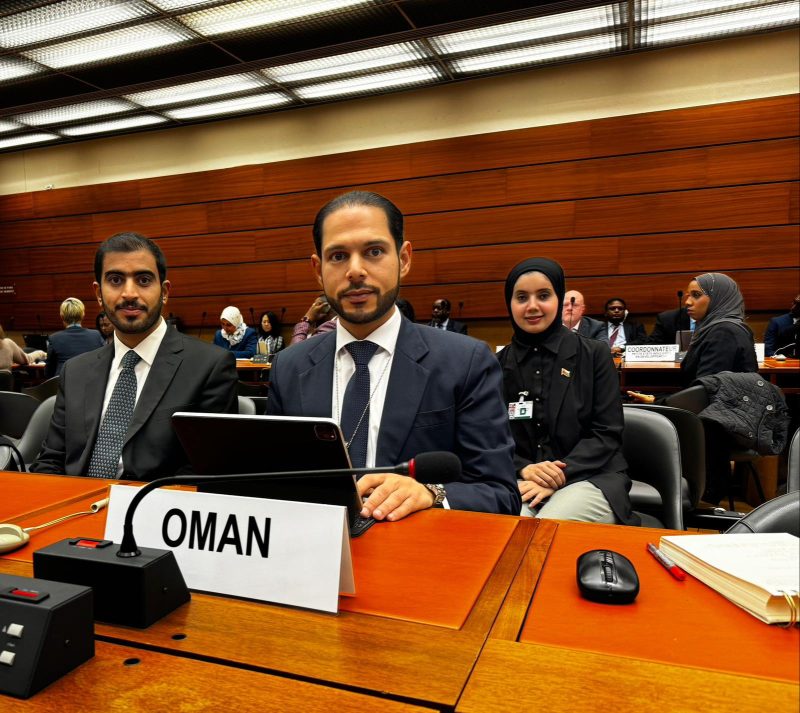 Director of Oman's WTO office at experts meeting.