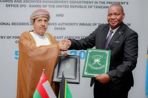 Tanzania: Oman and Tanzania sign archive cooperation programme