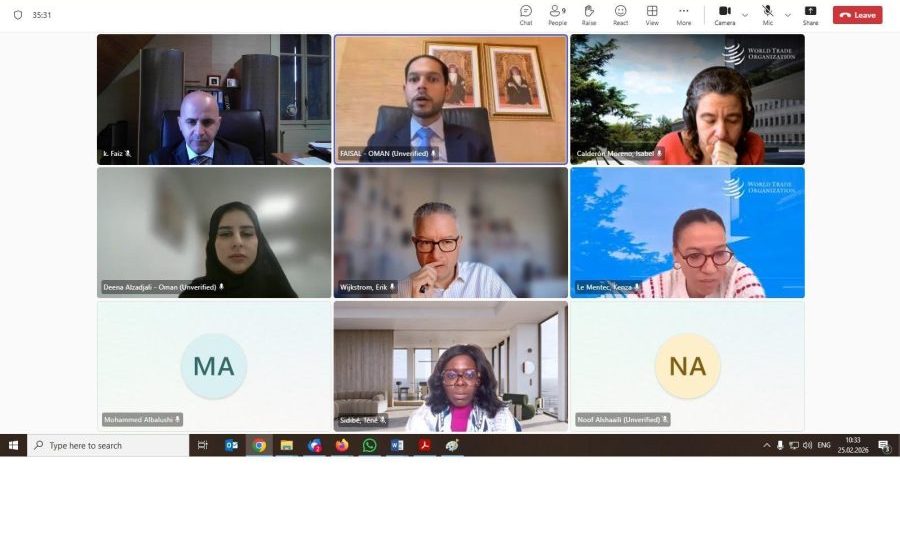 Geneva: Oman’s Deputy Head of Mission to WTO hosts meeting on training and cooperation