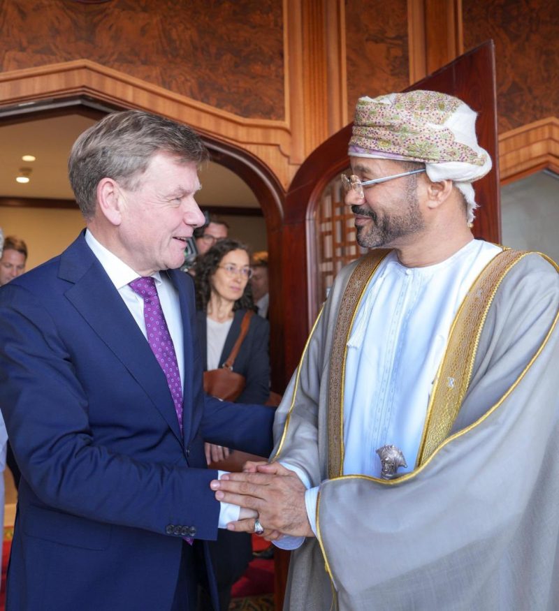 Minister discusses regional developments with German Minister for Foreign Affairs