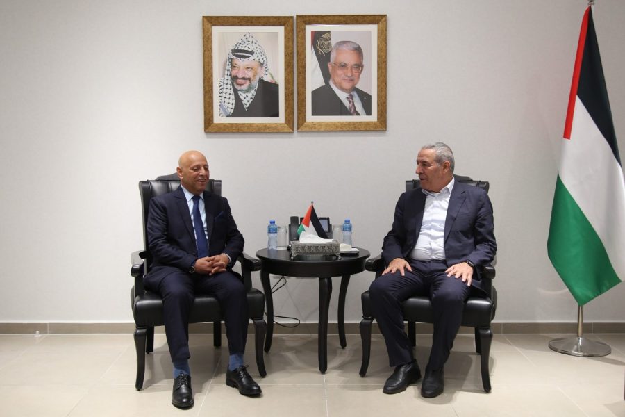 Palestine: Head of Mission meets Secretary of Palestine Liberation Organisation