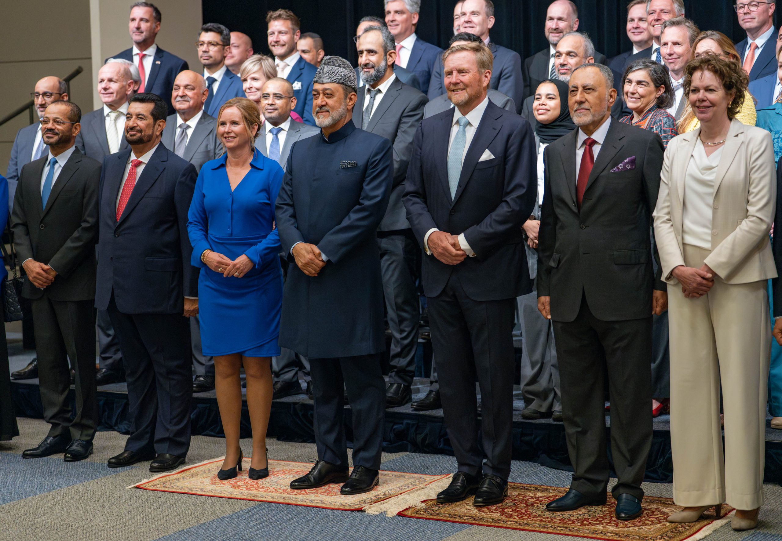 His Majesty meets heads of major Dutch companies