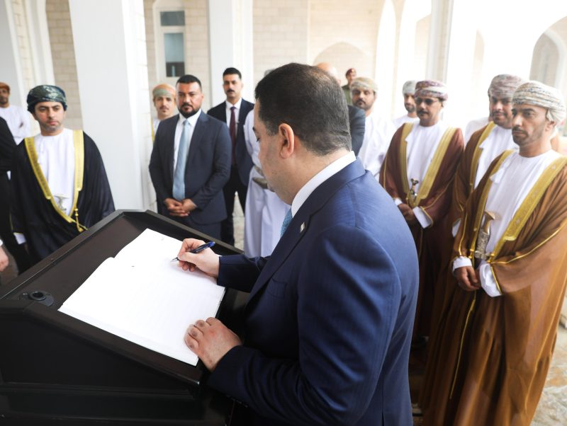 رئيس مجلس وزراء جمهورية العراق يزور متحف أرض اللبان