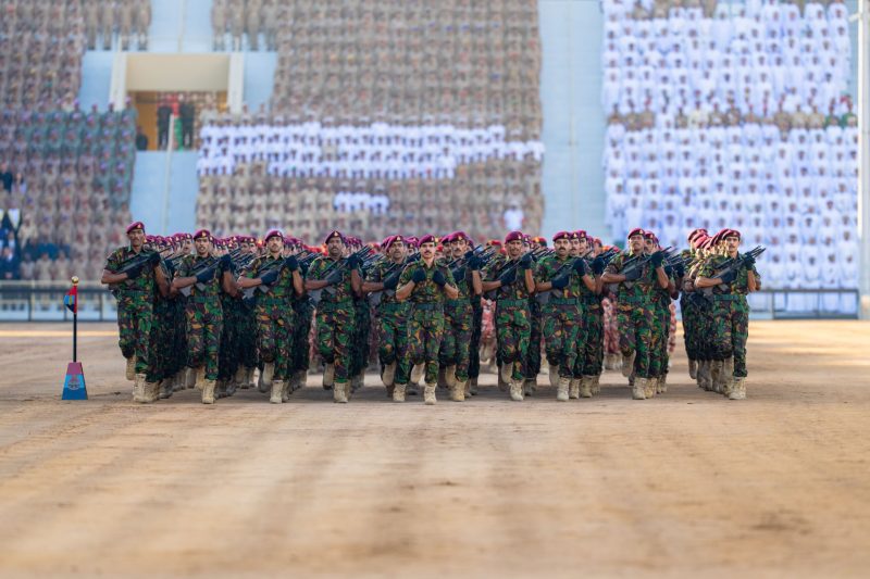 His Majesty graces National Day’s Grand Military Parade