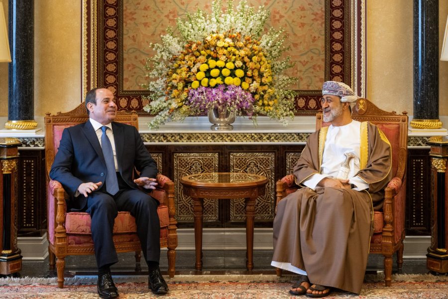 HM-Sultan-Haitham-and-President-El-Sisi-bilateral-meeting