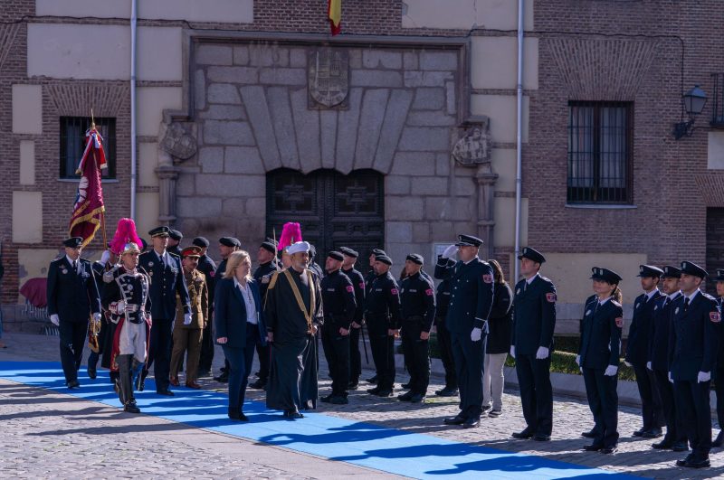 His Majesty visits the Madrid City Council Hall