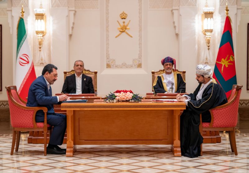 His Majesty and Iranian President grace signing of Agreements, MoUs