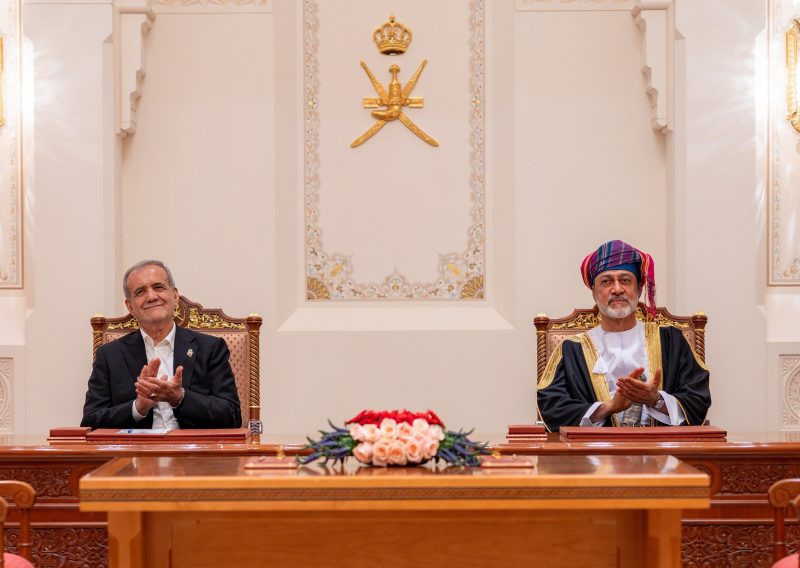 His Majesty and Iranian President grace signing of Agreements, MoUs