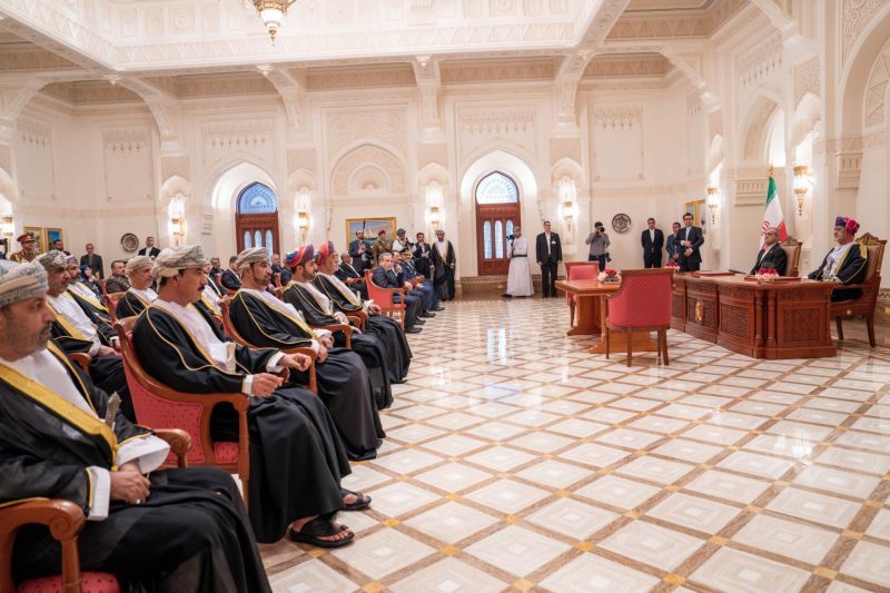 His Majesty and Iranian President grace signing of Agreements, MoUs