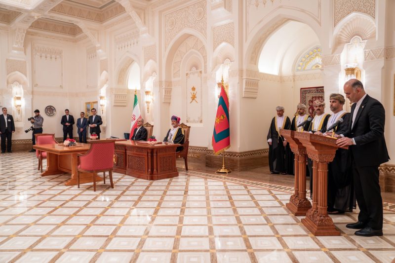 His Majesty and Iranian President grace signing of Agreements, MoUs