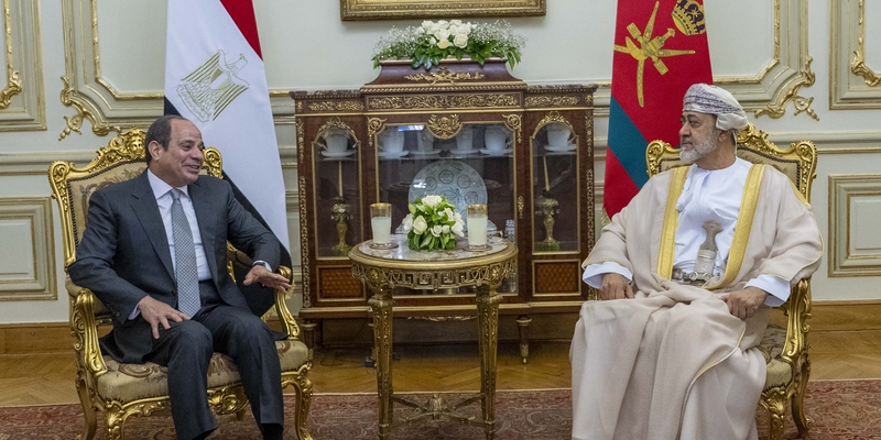 His-Majesty-holds-second-day-meeting-with-President-Sisi