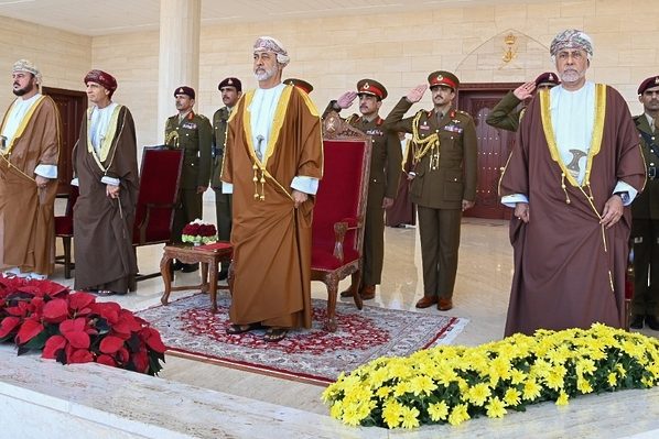 His-Majesty-presides-over-military parade-for-52nd-National-Day