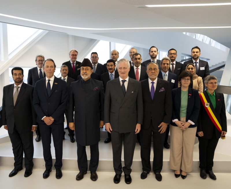 His Majesty visits Port of Antwerp