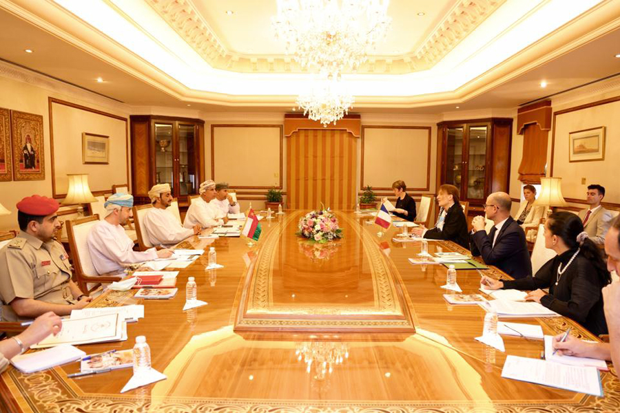 Oman-France-strategic-dialogue-session