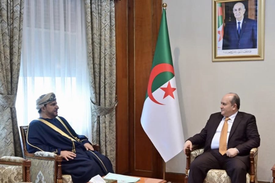 الجزائر: معالي سيفي غريب يستقبل سعادة سفير سلطنة عُمان