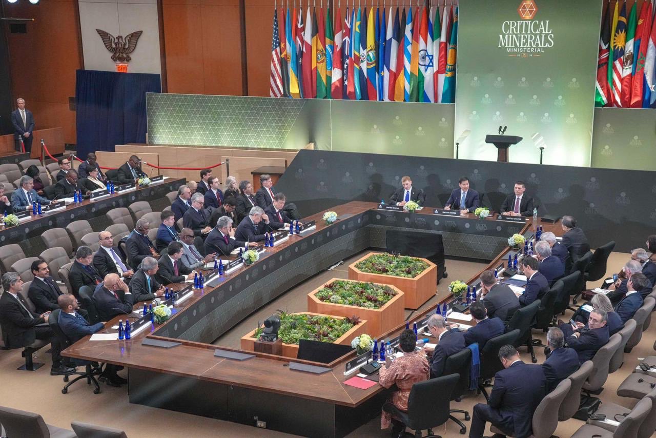 Minister at Washington dialogue on critical metals