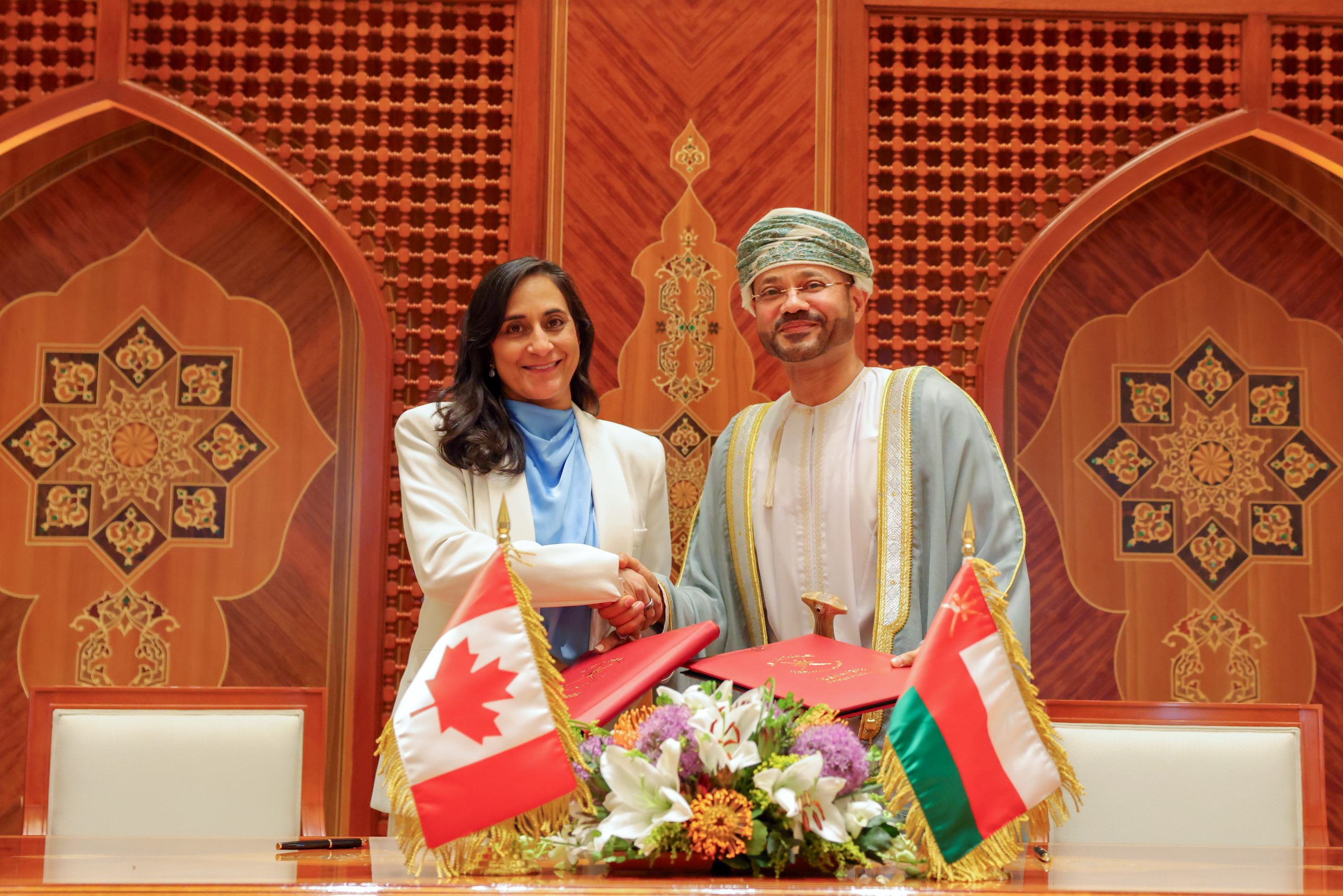 Joint statement between Oman and Canada on the occasion of the visit of the Canadian Foreign Minister