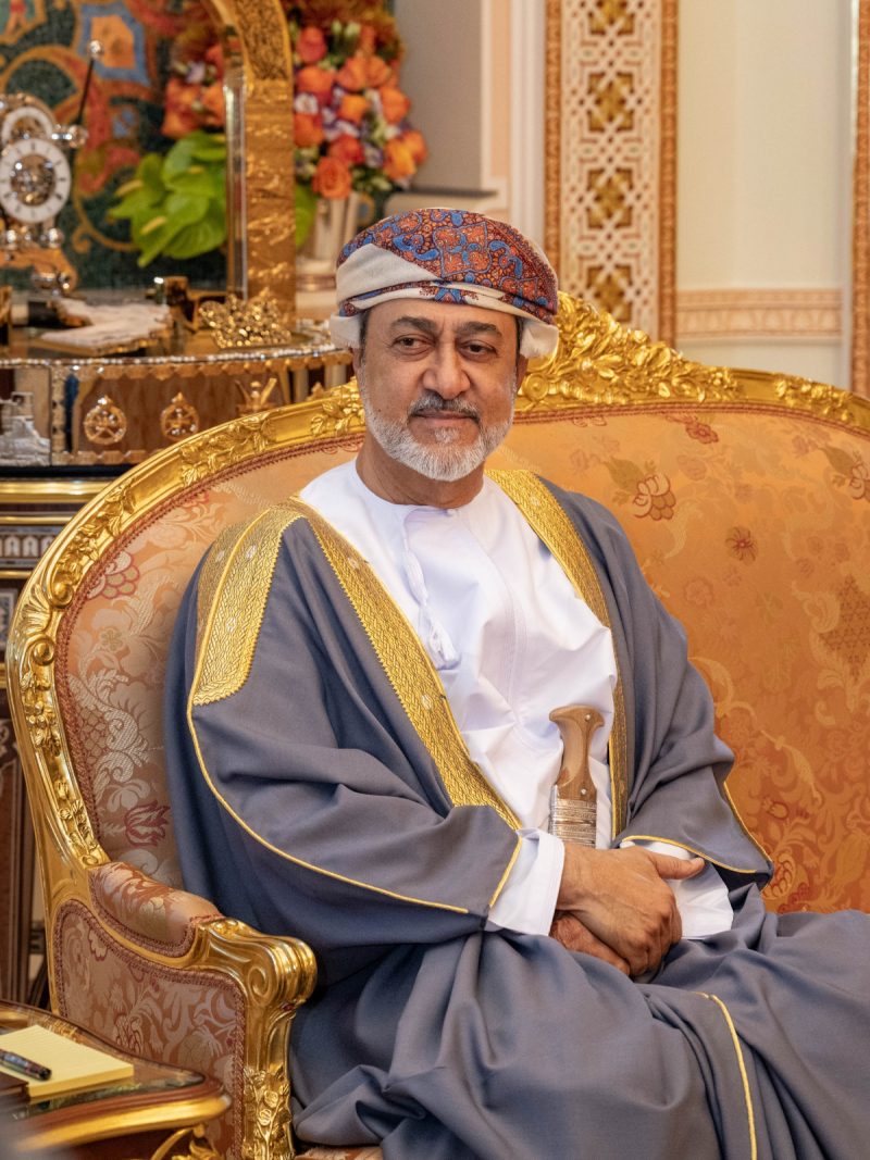 His Majesty the Sultan receives the Vice Chancellor and German Minister of Economic Affairs and Climate Action