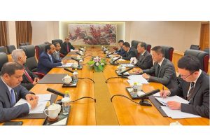 Political Undersecretary holds meetings with on sidelines of Arab-Chinese Cooperation Forum