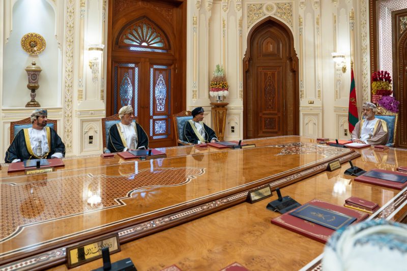 His Majesty the Sultan chairs the Cabinet meeting