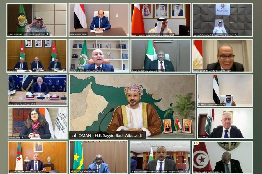 The Sultanate of Oman participates in an Arab ministerial meeting