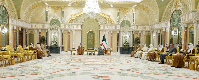 Crown Prince of Kuwait receives GCC Foreign Ministers