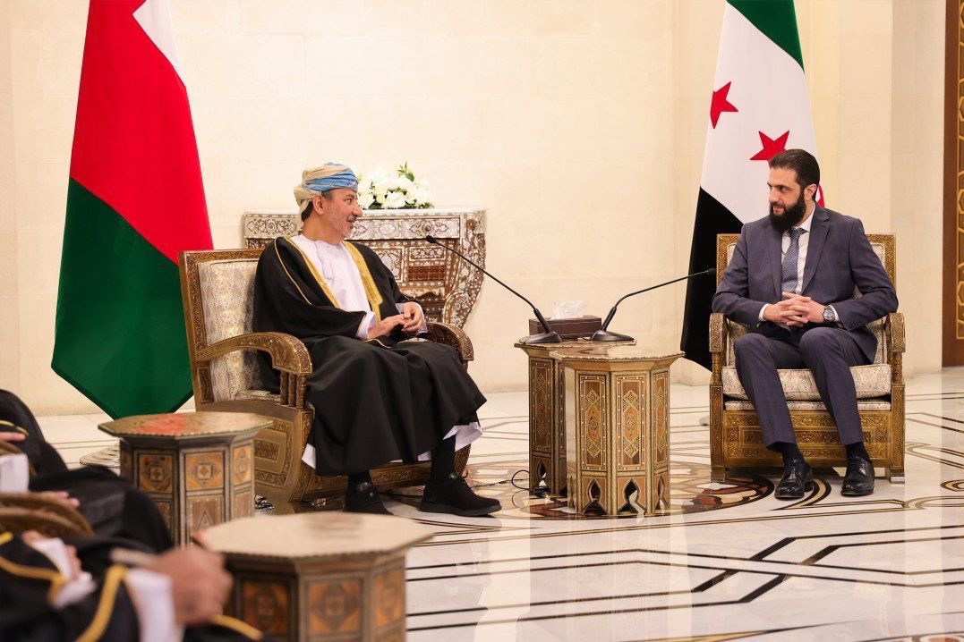 His Majesty sends greetings to leader of the Syrian Transitional Administration