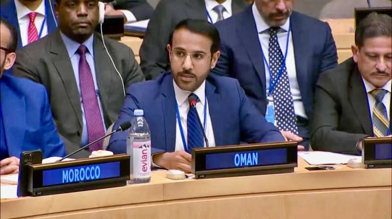 Oman warns UN in New York of the danger of nuclear weapons in the Middle East