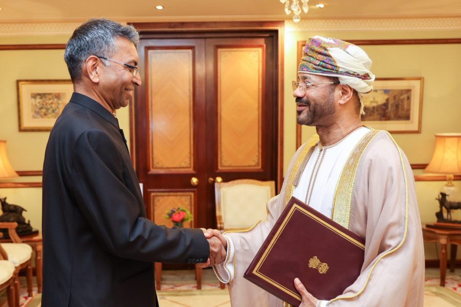 Minister receives copy of credentials of Indian Ambassador