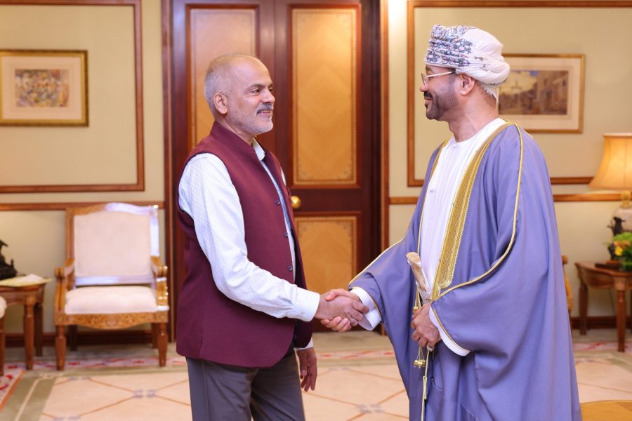 Minister receives Indian Ambassador on the conclusion of his tenure