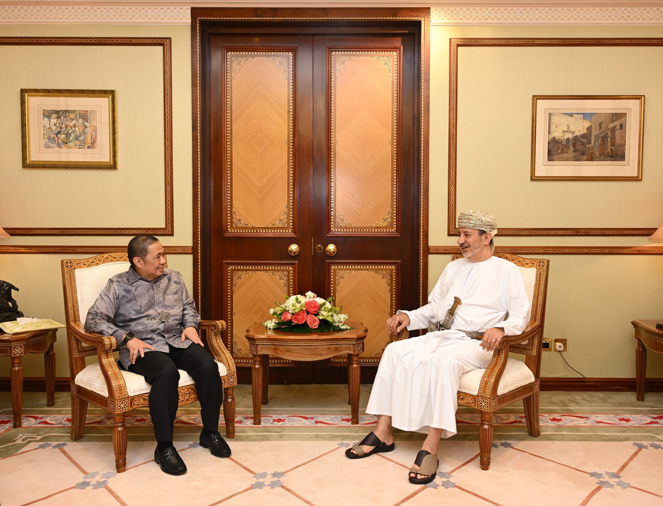 Ambassador at Large receives Indonesian deputy Foregin Minister