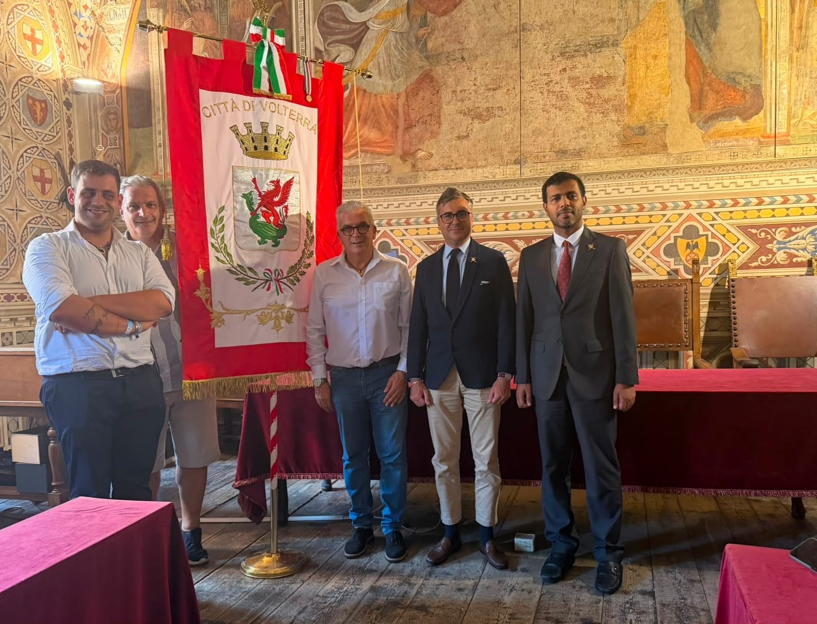 Italy: Embassy at historic culture festival