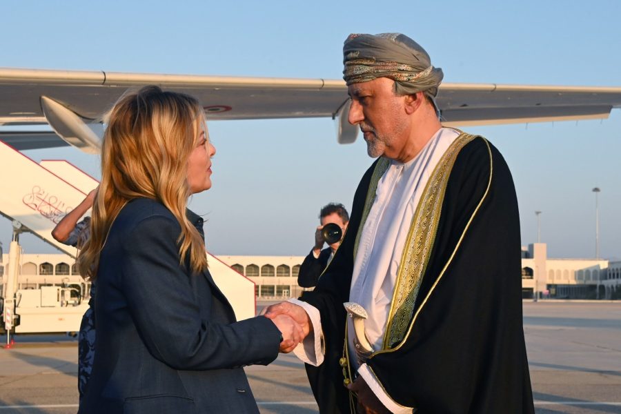 Italian Prime Minister arrives in Oman