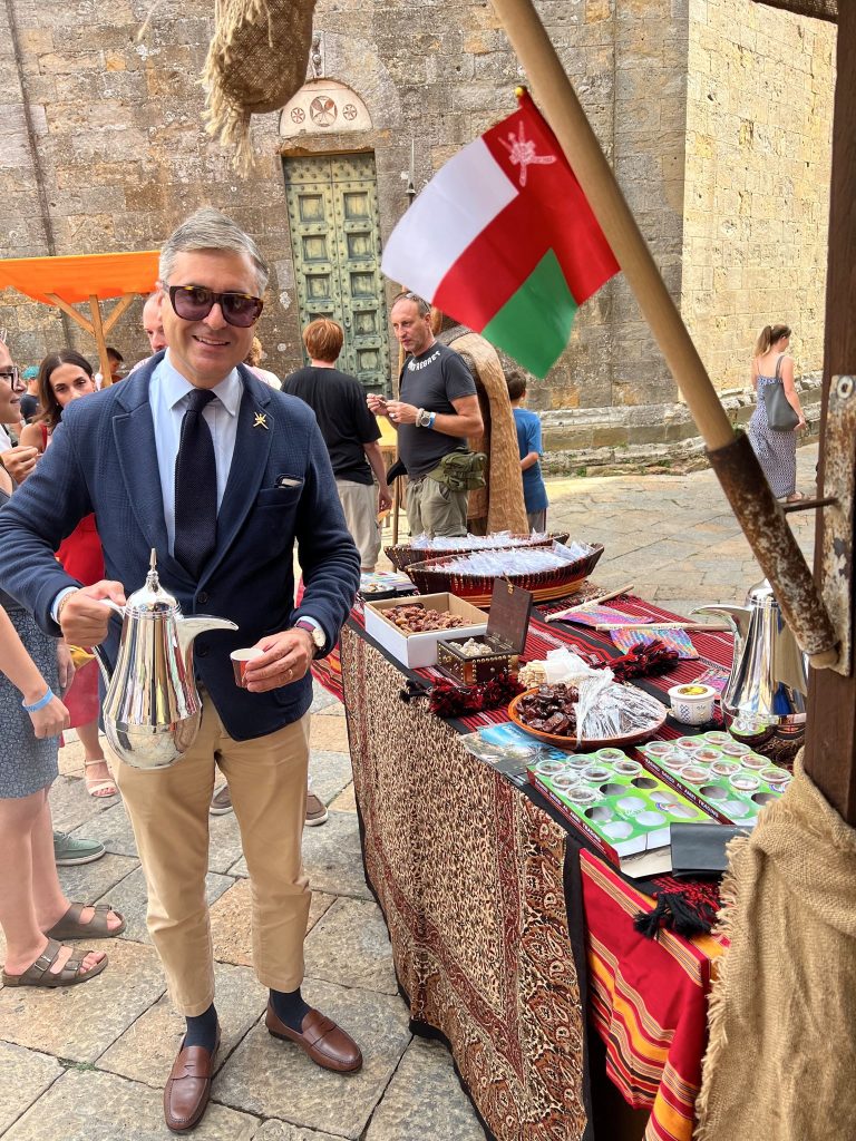 Italy: Embassy at historic culture festival