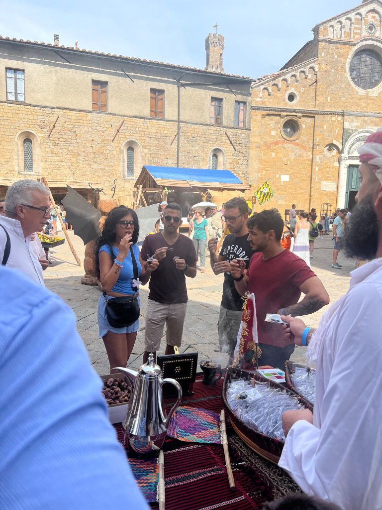 Italy: Embassy at historic culture festival
