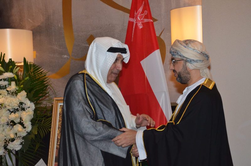 Kuwait: Prime Minister at Oman Embassy National Day celebration