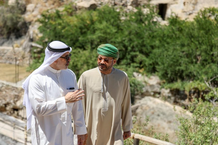 معالي السيد وزير الخارجية ونظيره الكويتي يزوران مواقع سياحية في سلطنة عمان