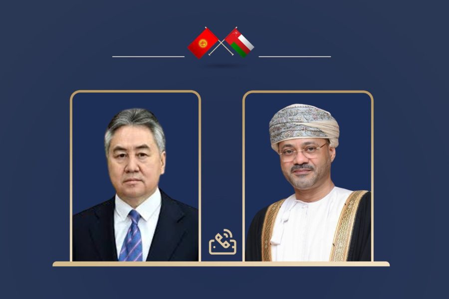 Minister receives a phone call with Kyrgyz counterpart