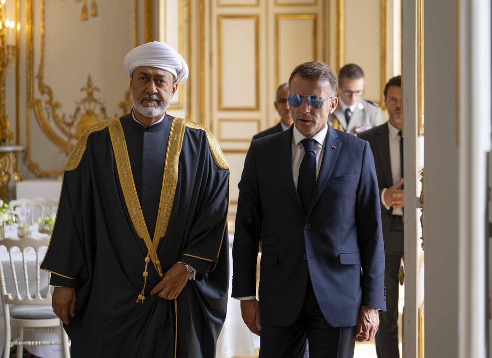 French President hosts luncheon in honour of His Majesty