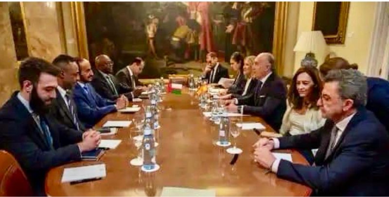 وكيل الوزارة للشؤون السياسية يلتقي وزير الدولة الإسباني للشؤون الخارجية