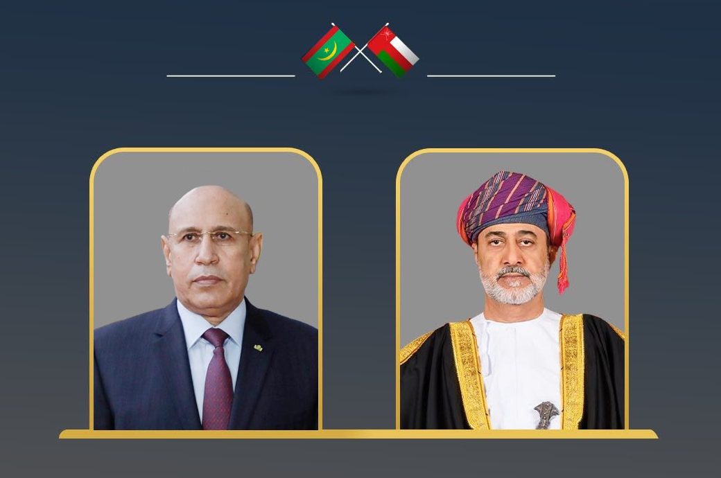 His Majesty sends message to President of Mauritania