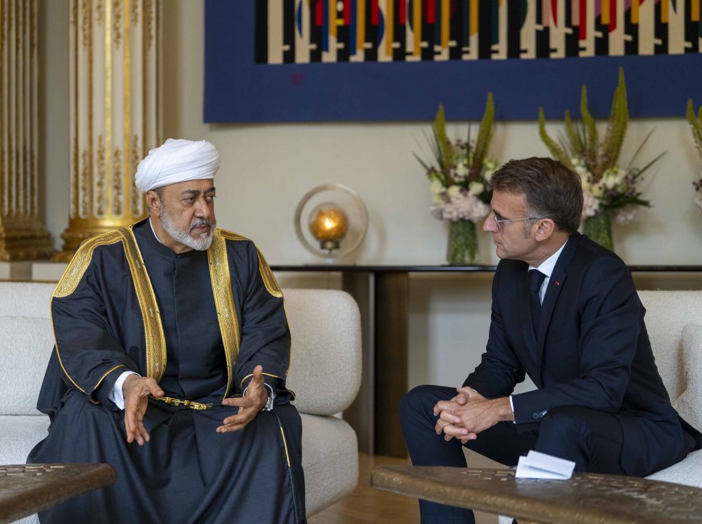 French President receives His Majesty